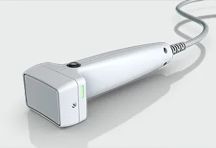 a close-up of a scanner